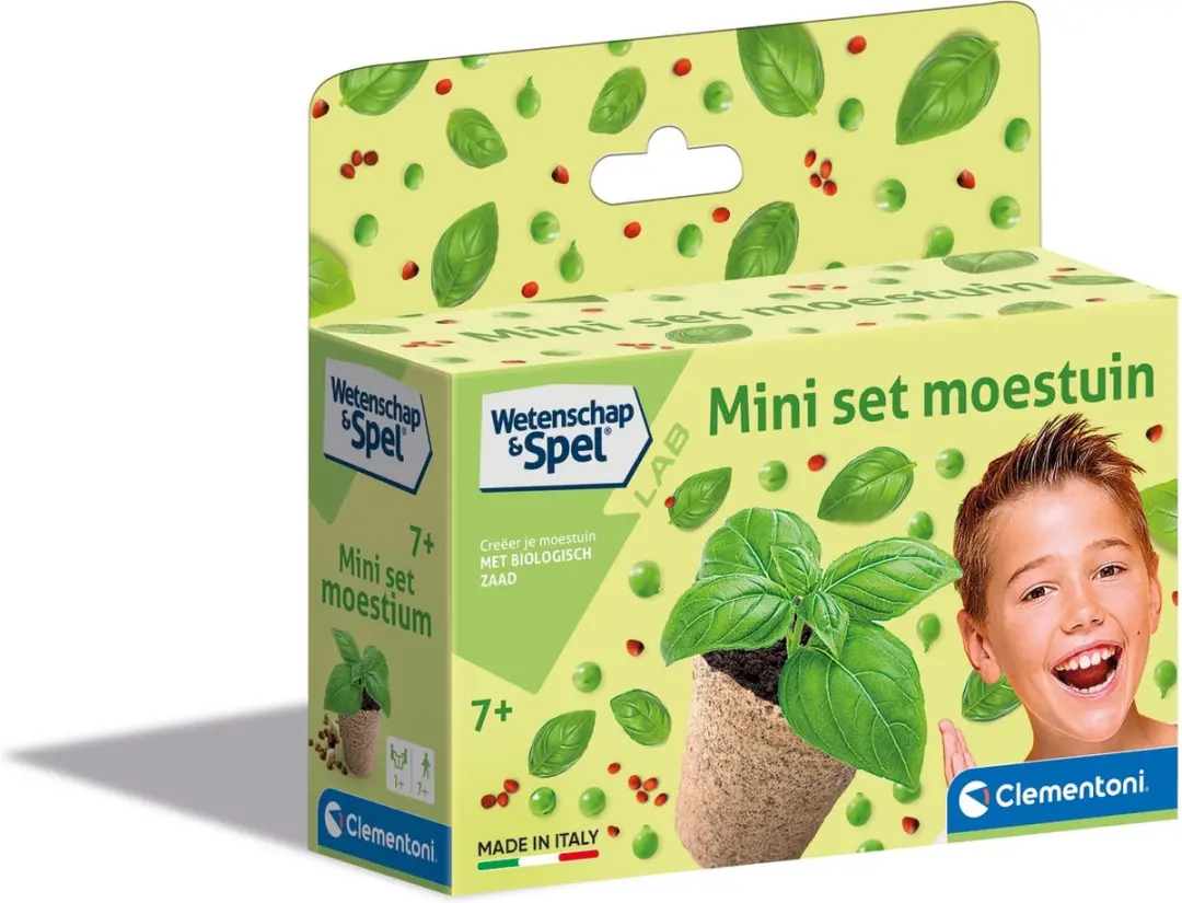 Clementoni Moestuinset Junior 15x13cm Groen