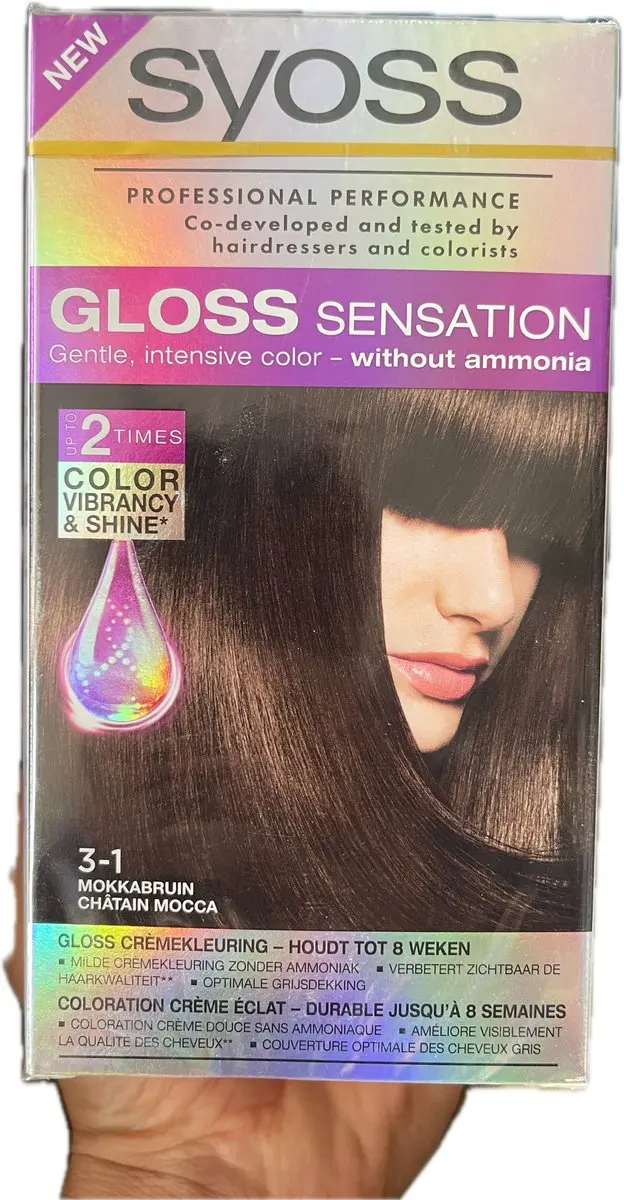 SYOSS Color 3-1 Mokkabruin Permanent Haarkleuring 115ml