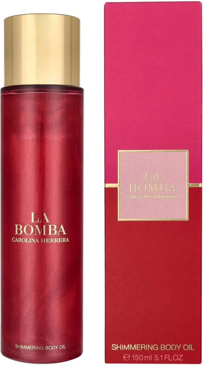 Carolina Herrera La Bomba Shimmering Body Oil 150ml
