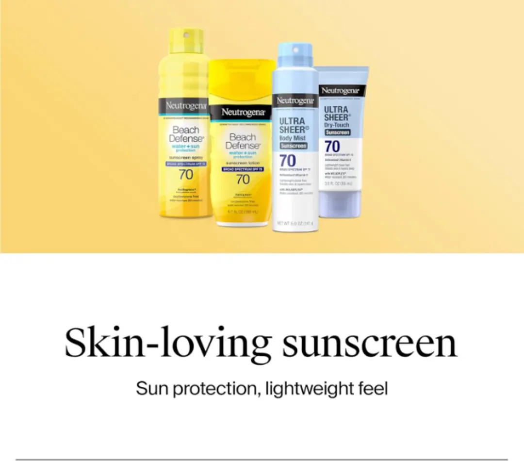 Neutrogena Beach Defense Zonnebrandspray SPF 50 - 184ml