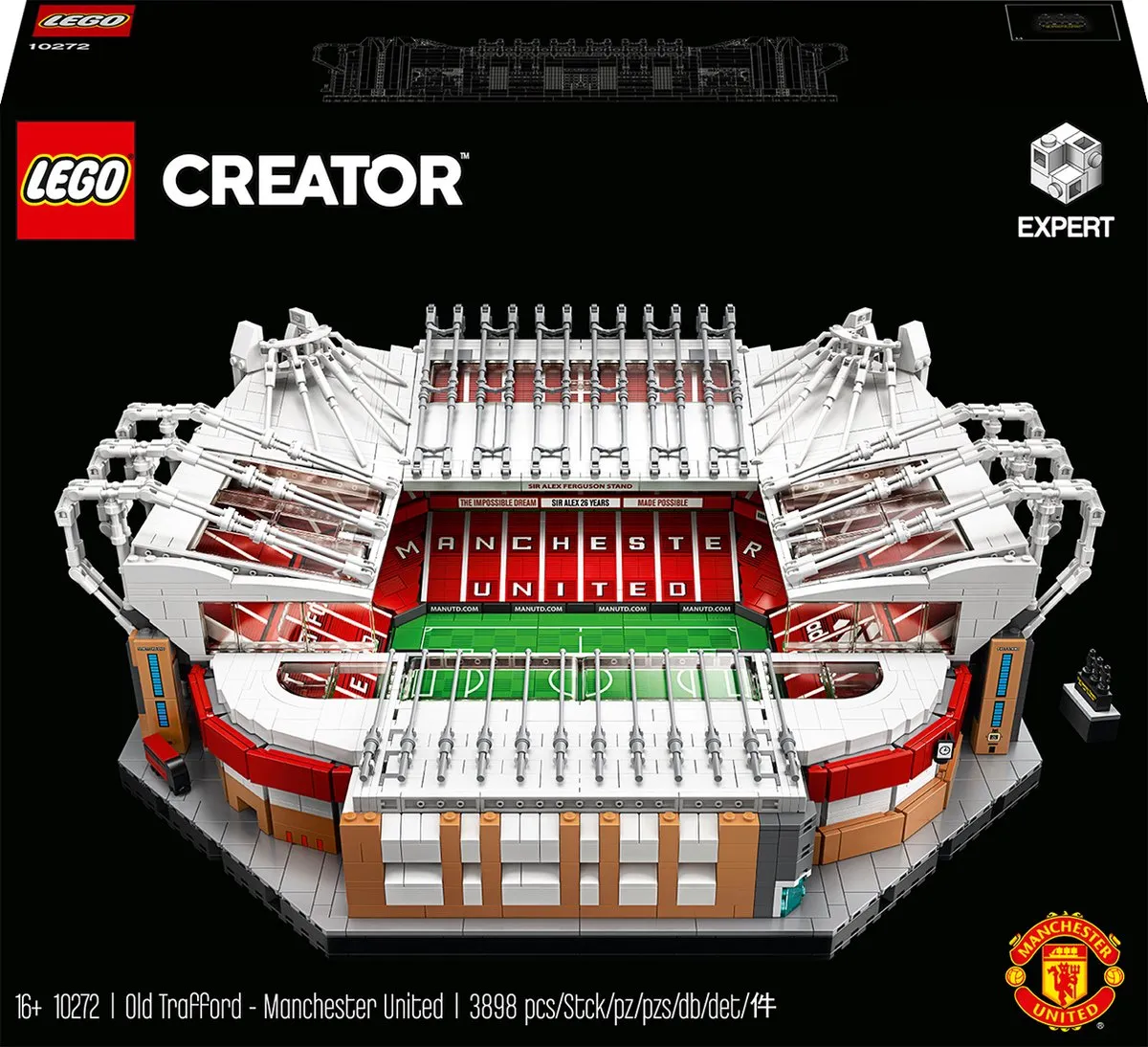 LEGO Creator Expert Old Trafford Manchester United 10272 - 3898 Stenen