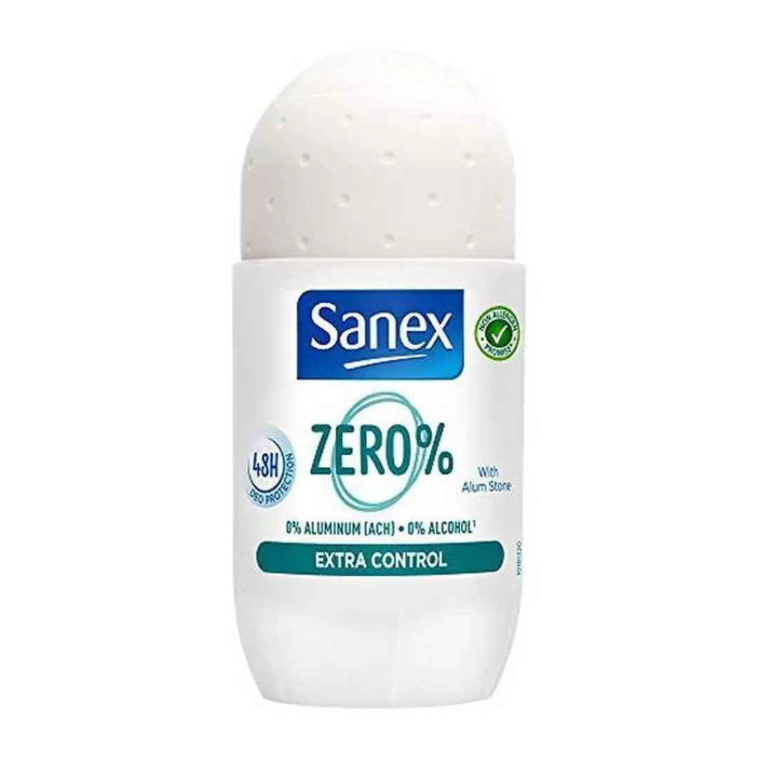 Sanex Deodorant Roller Zero% Extra-control 50ml