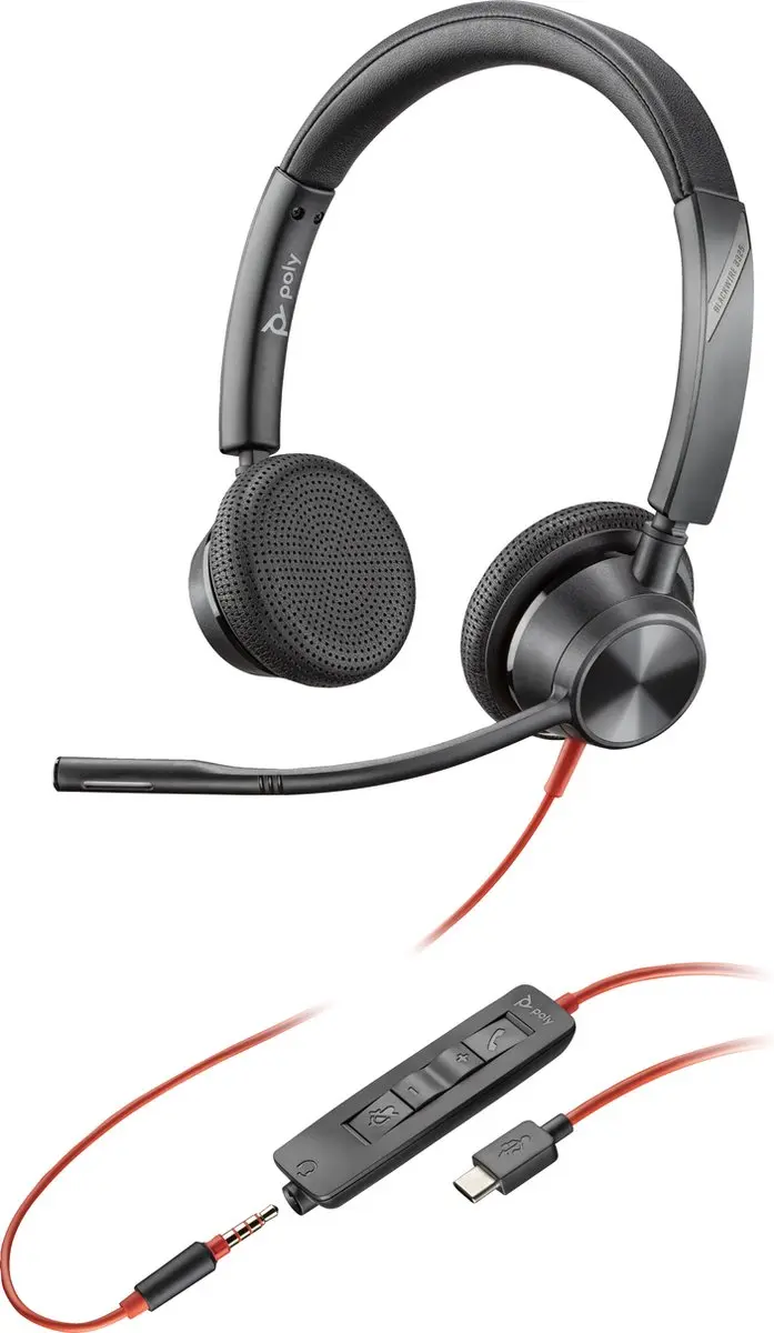 HP Poly Blackwire C3325 Headset