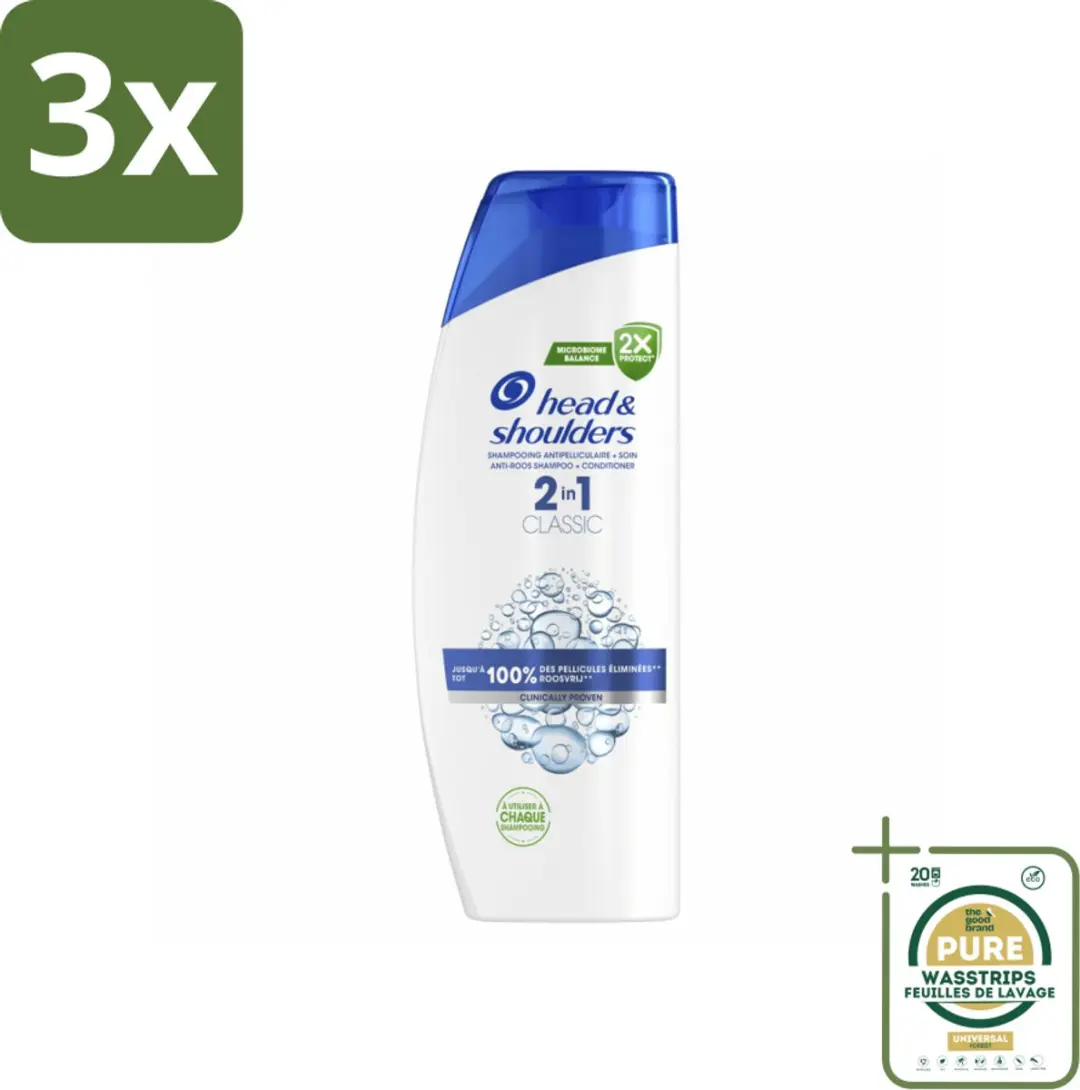 Head & Shoulders Classic 2-in-1 Shampoo 1200ml