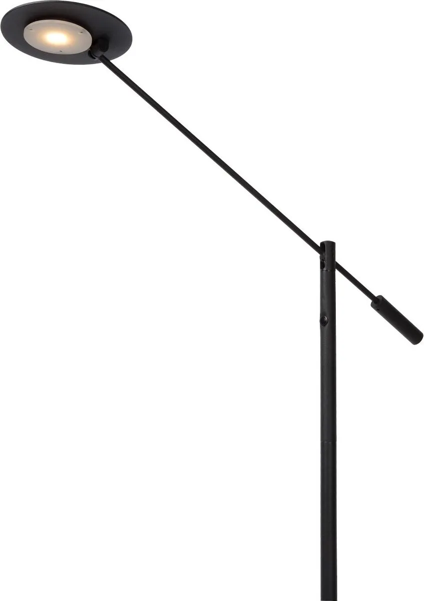 Lucide Anselmo LED Leeslamp Ø25cm - 9W 3000K - Zwart
