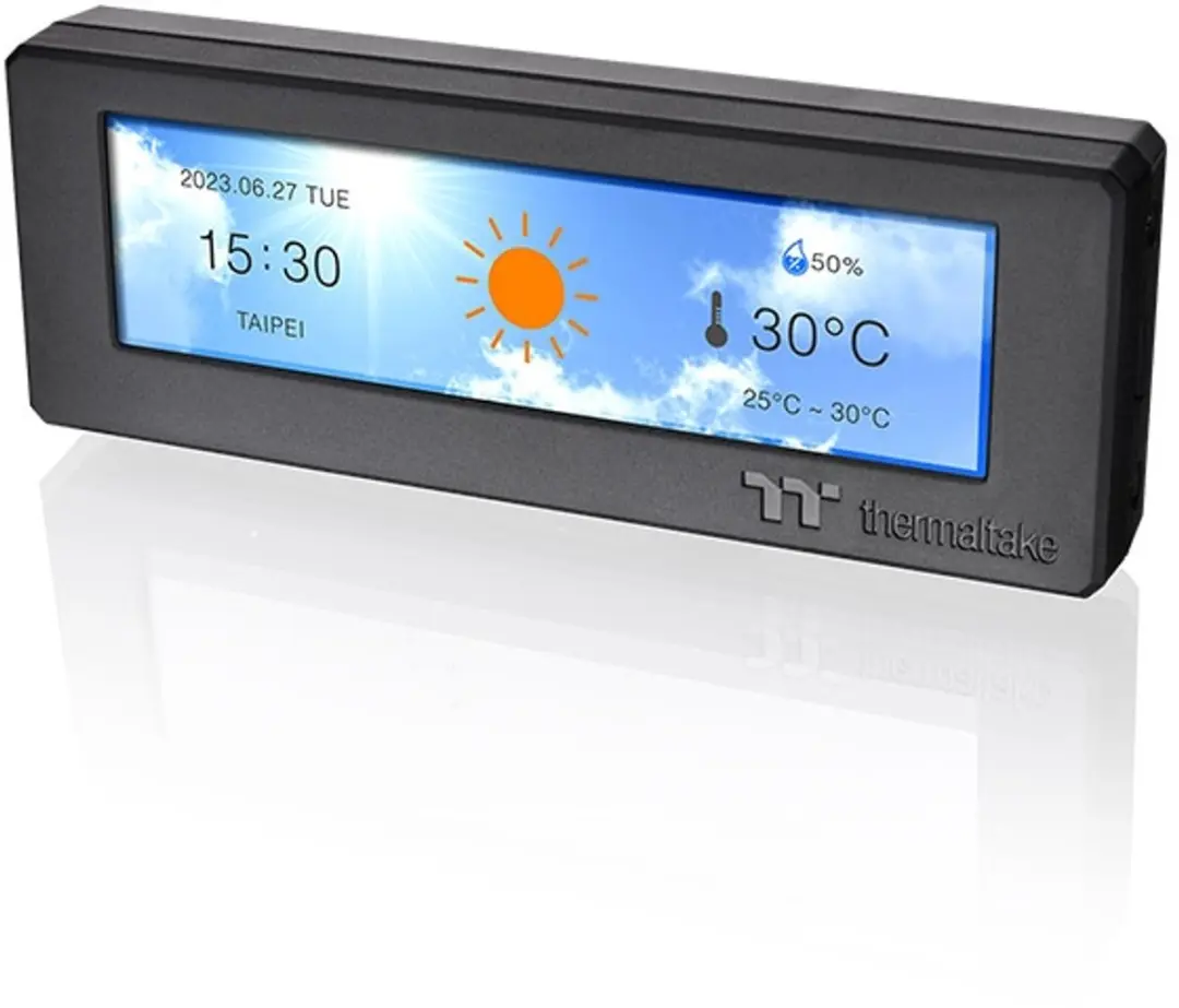 Thermaltake Ceres 330 LCD Screen Kit AC-073-OO1NAN-A1 - Zwart