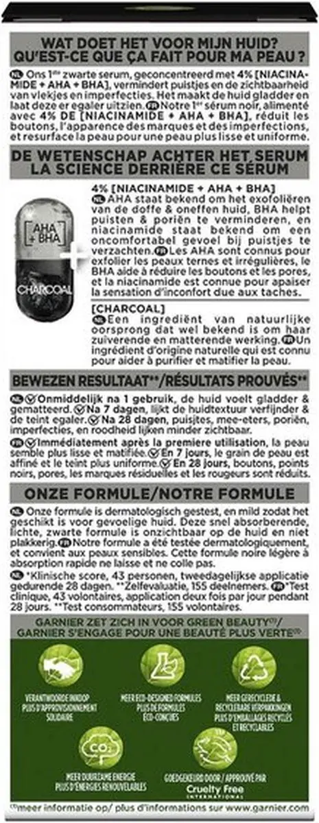 Garnier Skin Active AHA+BHA Anti-Blemish Serum 30ml