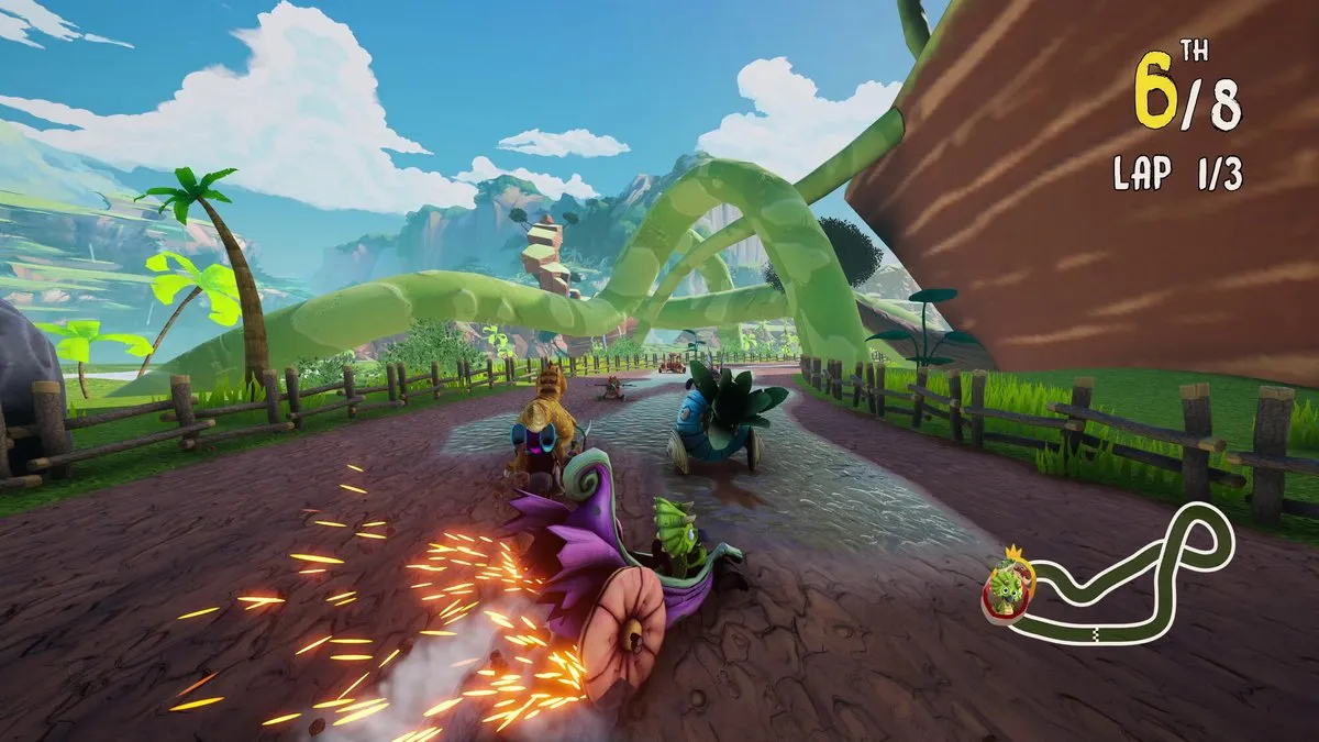 Bandai Namco Gigantosaurus Dino Kart - PS5