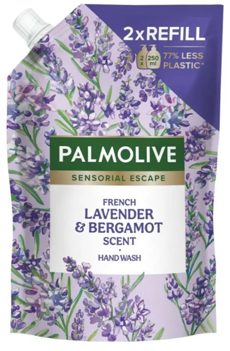 Palmolive Handzeep Navulling Sensorial Escape French Lavender & Bergamot 500ml