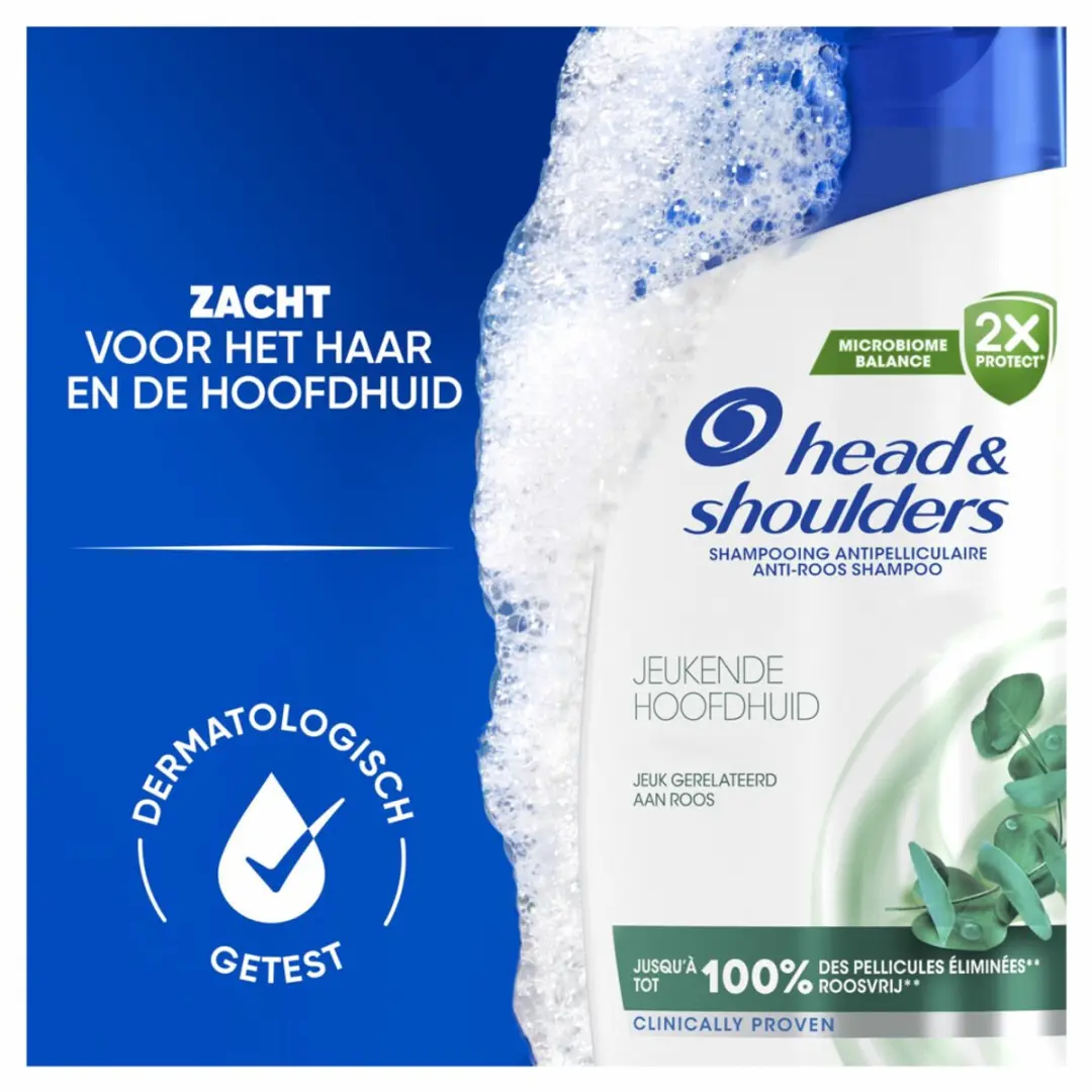Head & Shoulders Jeukende Hoofdhuid Shampoo 600ml - 2 Stuks