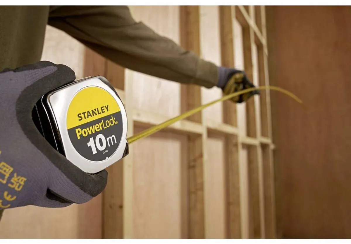 Stanley Rolbandmaat Powerlock 10m - 25mm