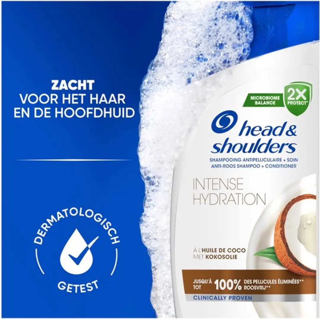Head & Shoulders Intense Hydration Shampoo - 6x330ml