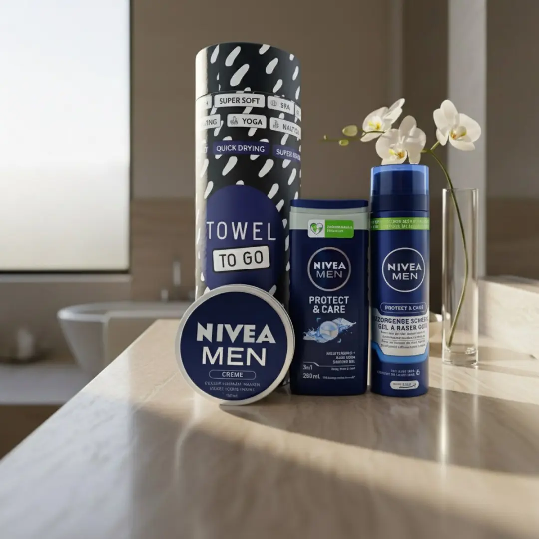 NIVEA Men Protect & Care Cadeauset - 4-delig