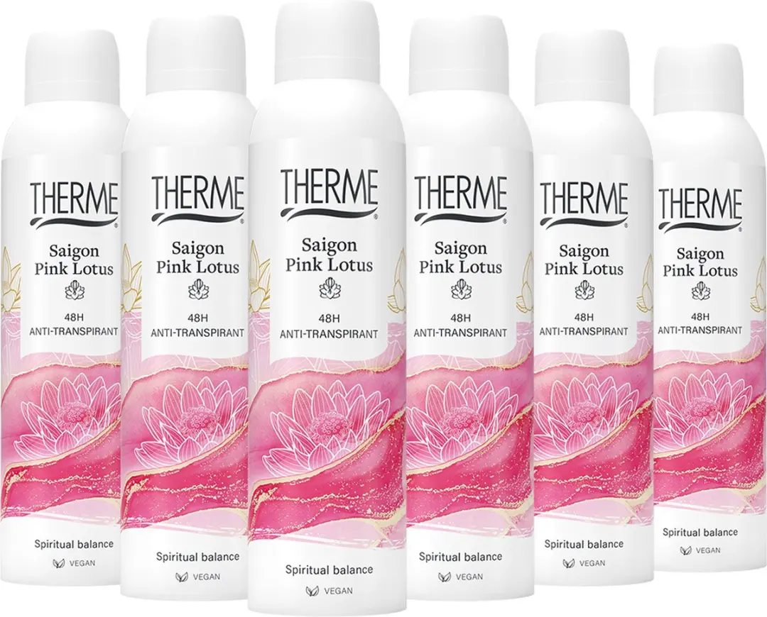 Therme Anti-Transpirant Saigon Pink Lotus - 20 Stuks