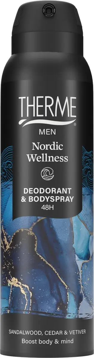 Therme Men Nordic Wellness Deo & Bodyspray - 6x150ml