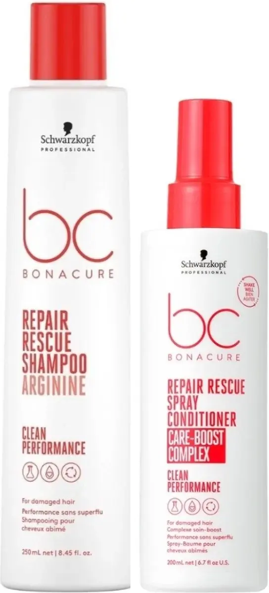 Schwarzkopf BC Peptide Repair Rescue Set - Shampoo & Conditioner