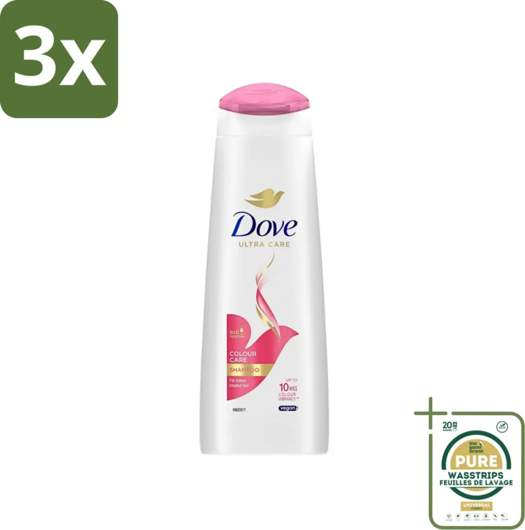 Dove Ultra Care Shampoo Kleurbehoud 750ml - 3 Stuks