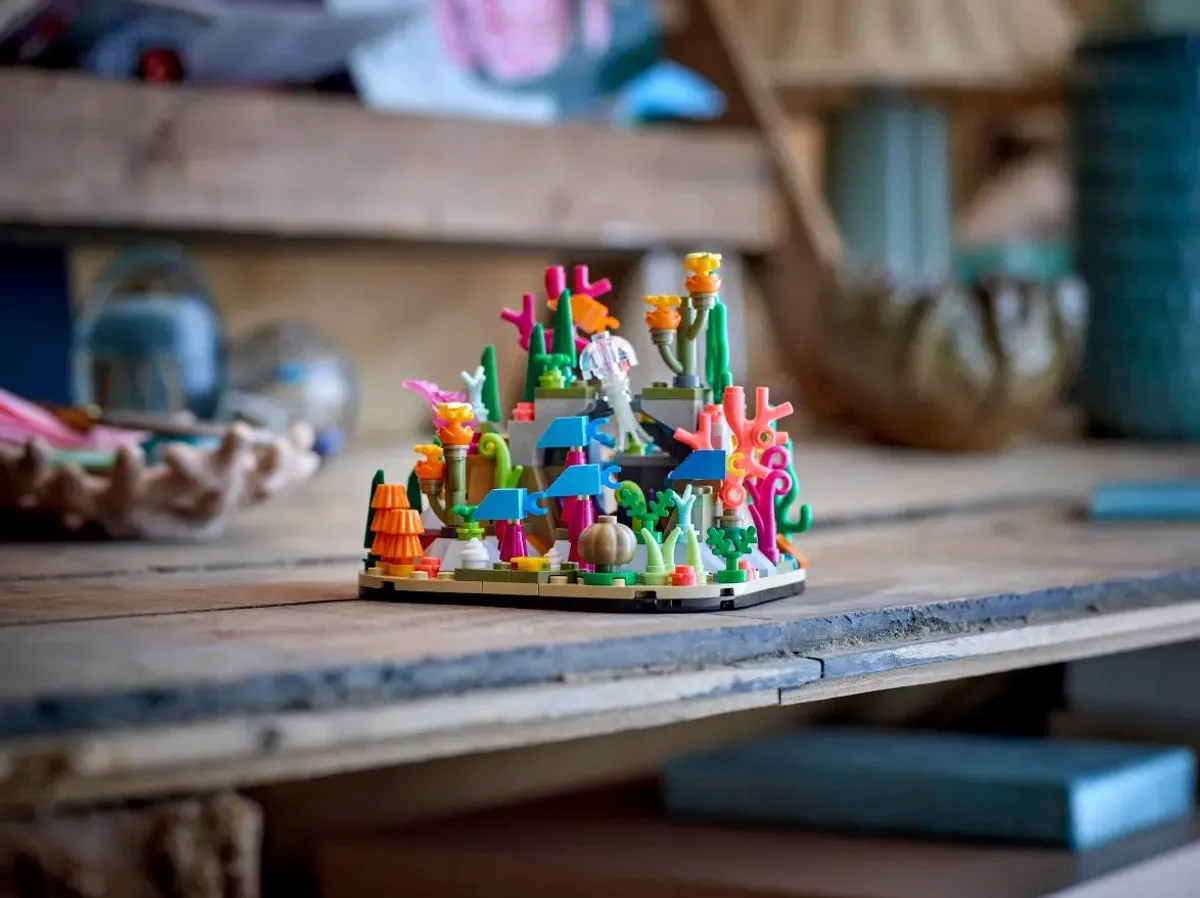 LEGO 40783 Koraalrif Diorama - 260 Stukken - Blauw/Geel