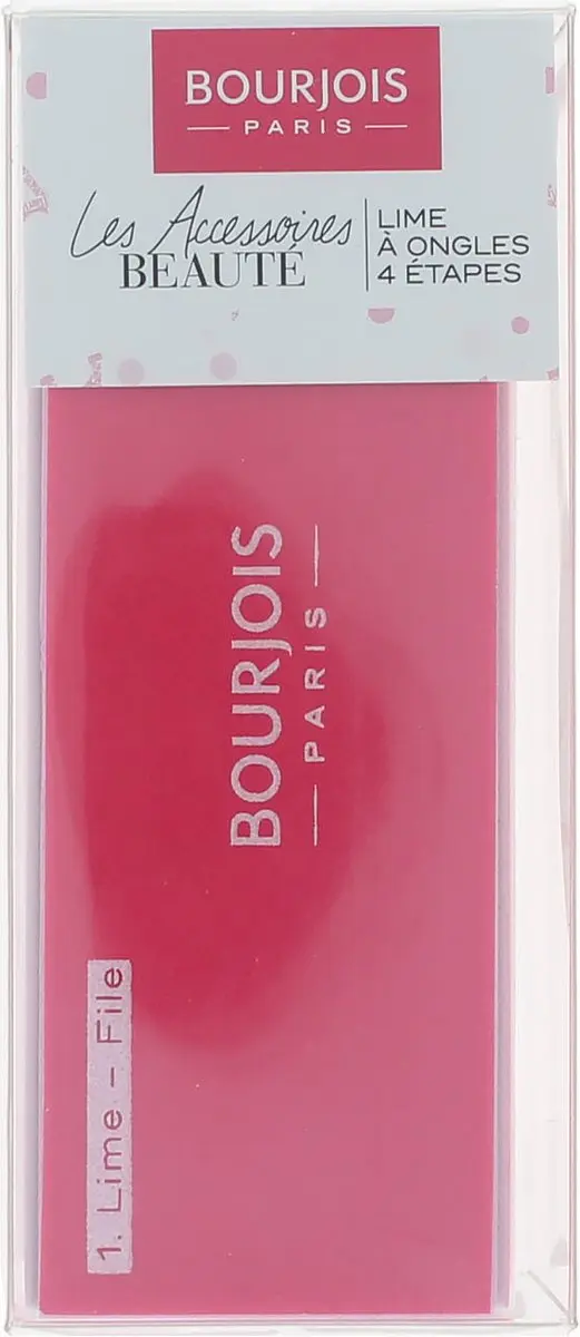 Bourjois 4 Step Nail Buffer Block - Roze