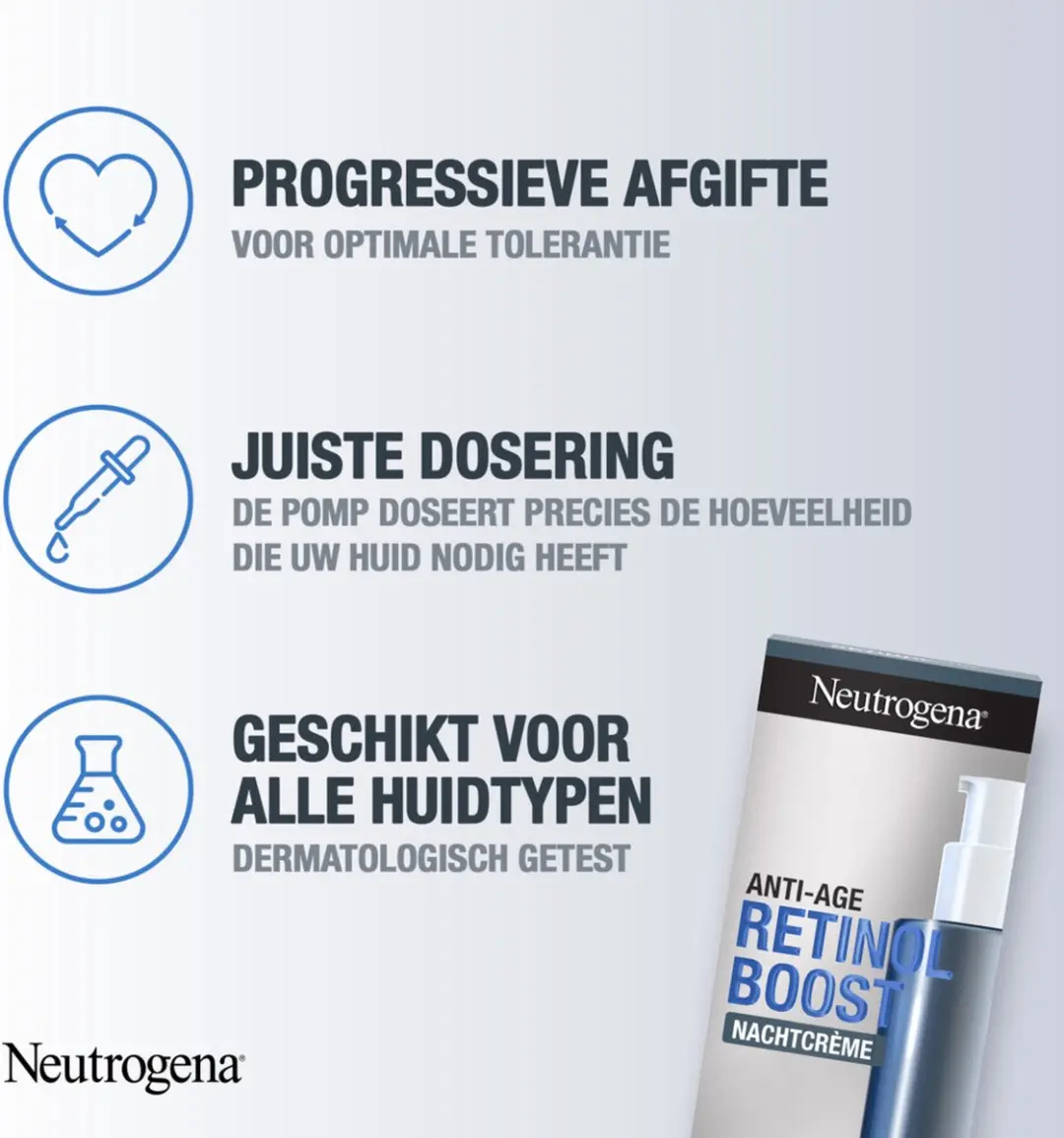 Neutrogena Retinol Boost Night Cream 50ml - 6 Stuks
