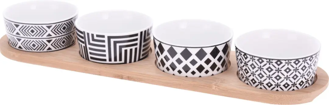 Excellent Houseware Serveerplank NI-278000220 - Bamboe 38x10cm - 20 Stuks