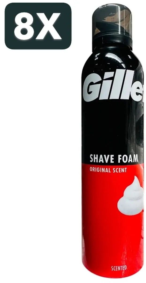 Gillette Shave Foam Original 2400ml