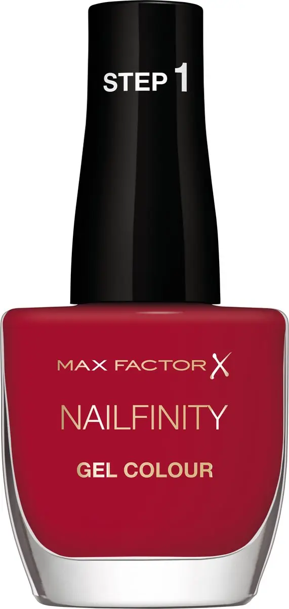 Max Factor Nailfinity Gel Colour 310 Red Carpet Ready - 12ml