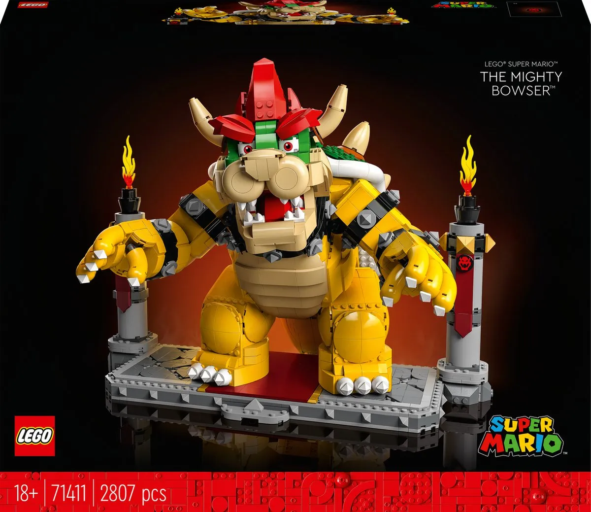 LEGO Super Mario De Machtige Bowser Bouwset 71411