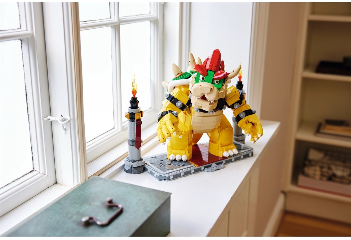 LEGO Super Mario De machtige Bowser, Bouwbaar 3D Model, Verzamelitem & Cadeau Idee - 71411