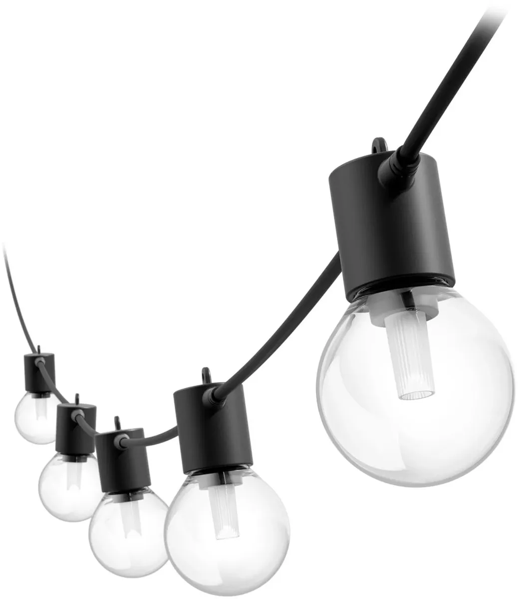 Philips Hue Festavia outdoor lichtsnoer met globe-lampen – 7 meter – 10 lampen