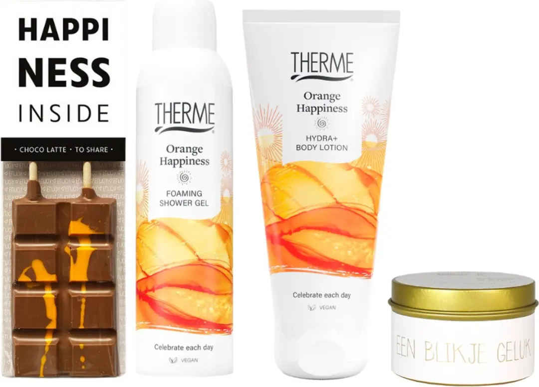 Therme Orange Happiness Cadeauset