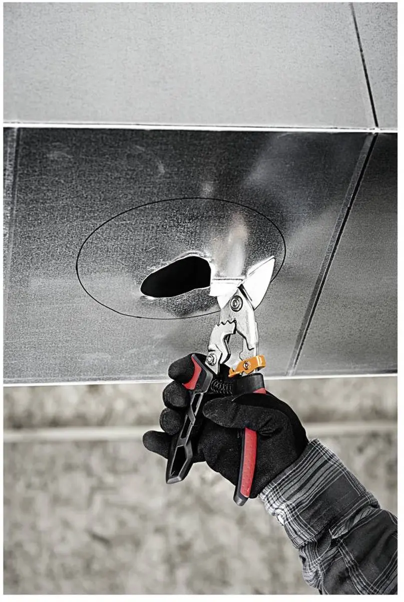 Fiskars PowerGear Linkshandige Blikscharen - SoftGrip