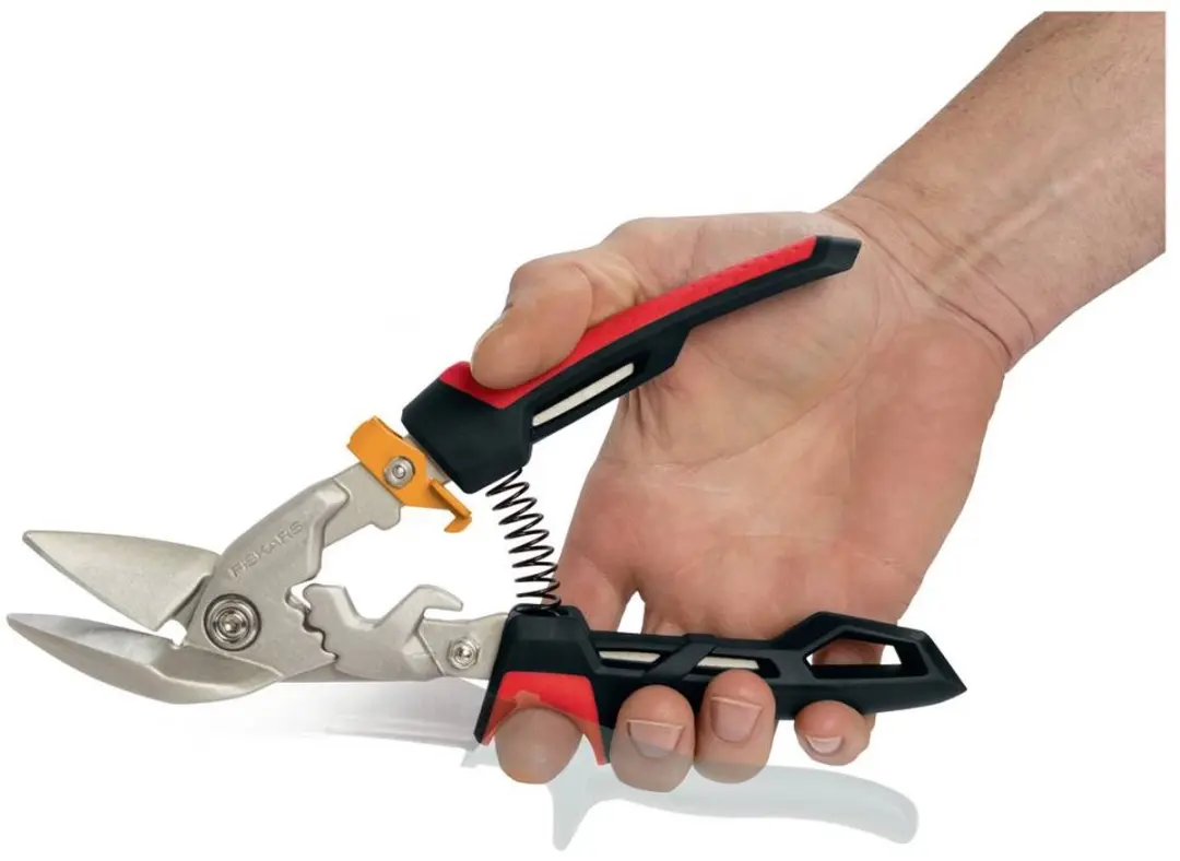 Fiskars PowerGear Linkshandige Blikscharen - SoftGrip - afbeelding 6 van 6