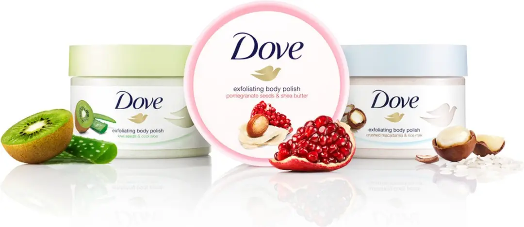 Dove Body Scrub Shea Butter 225ml