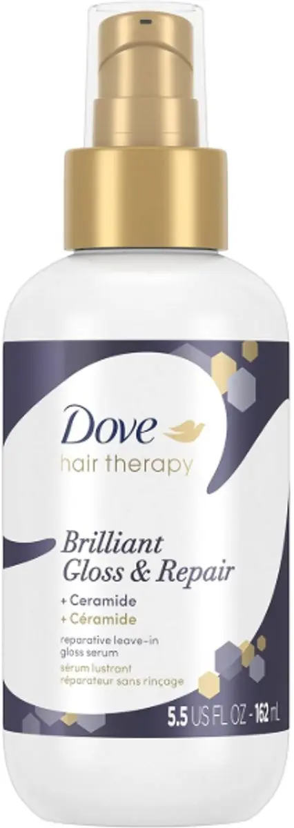 Dove Hair Therapy Brilliant Gloss & Repair Leave-In 162ml