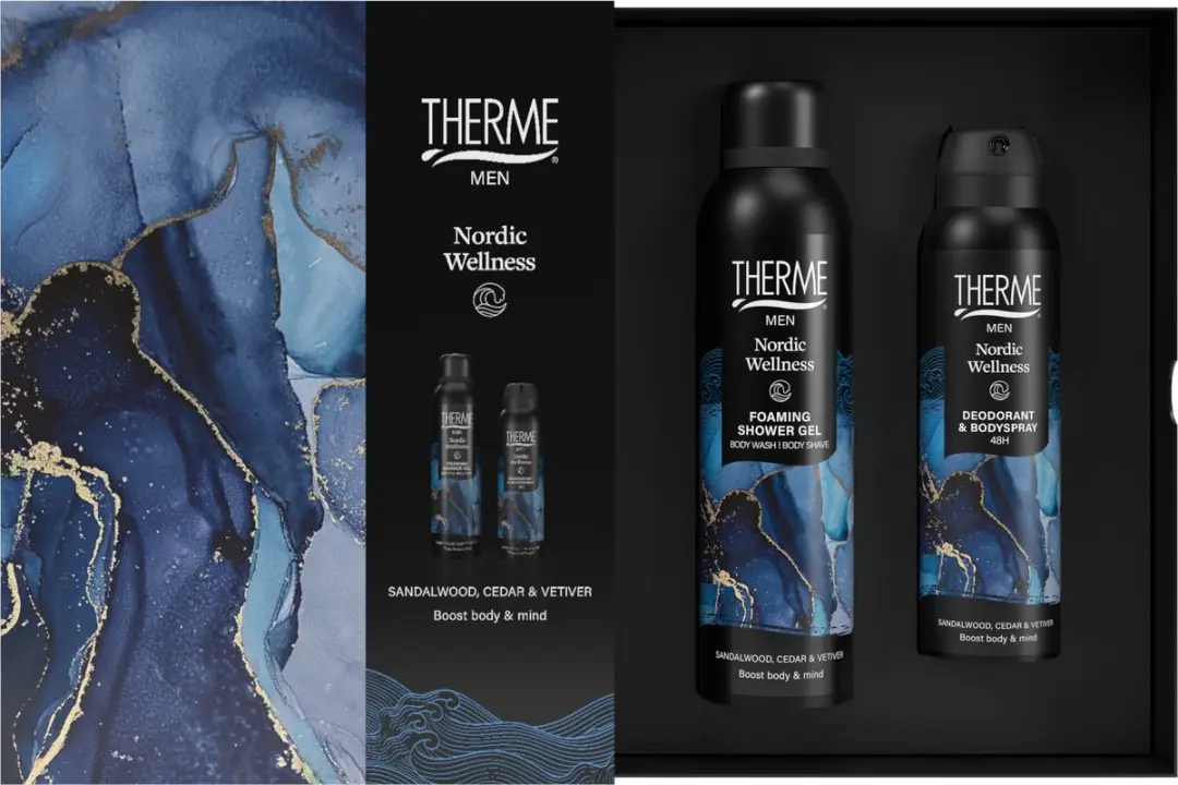 Therme Men Nordic Wellness Classic Geschenkset - 2 Stuks