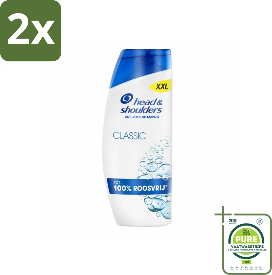 Head & Shoulders Classic Anti-roos Shampoo 1250ml