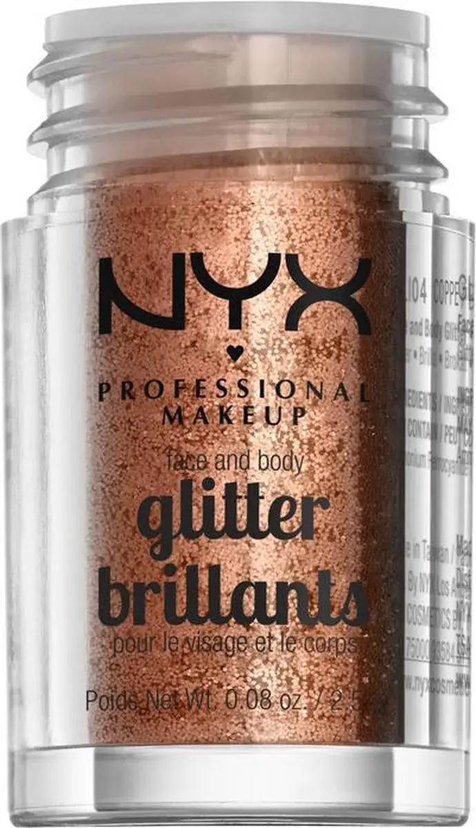 NYX Face & Body Glitter Koper