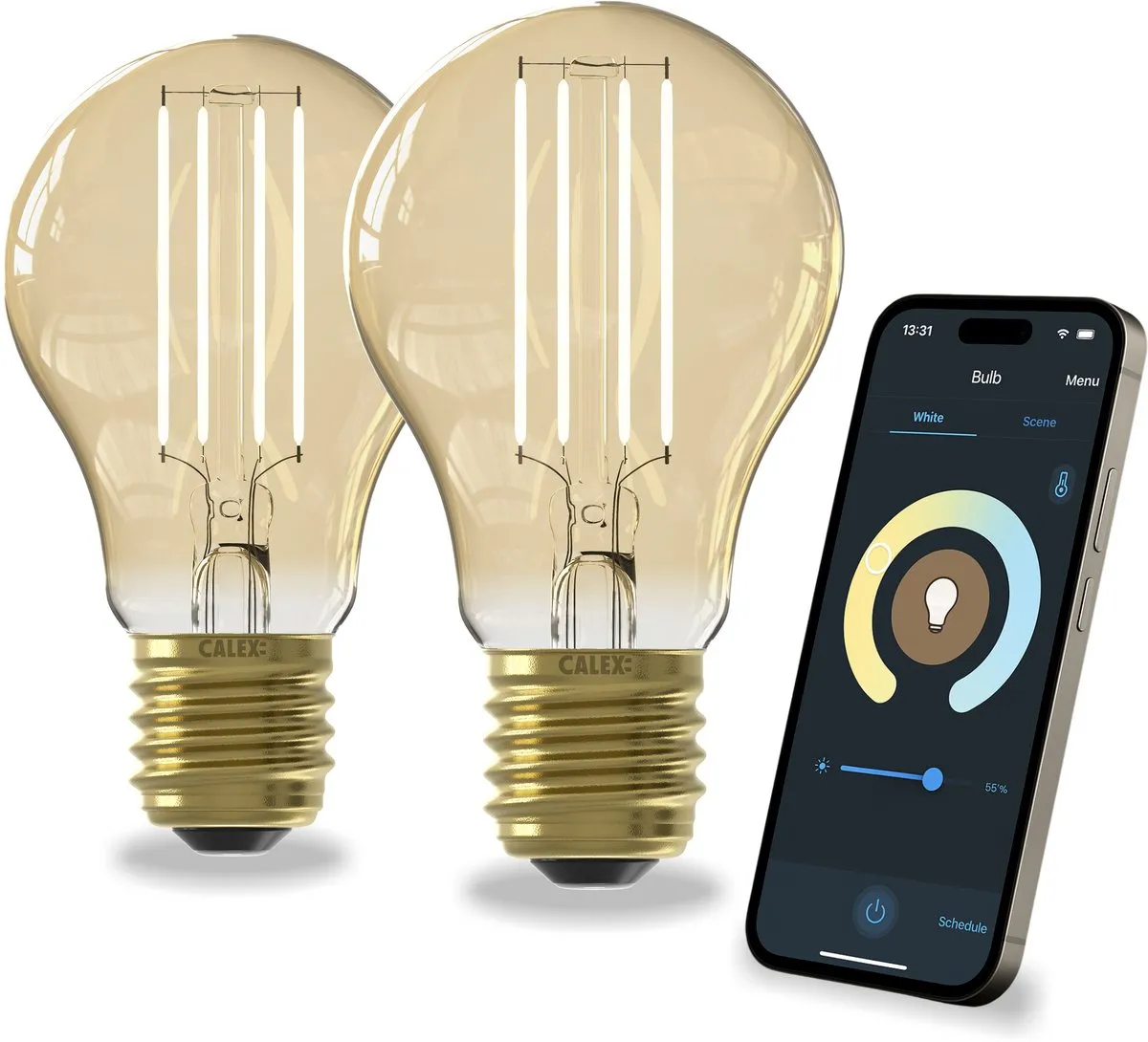 Calex Slimme LED Filament Lamp E27 7W