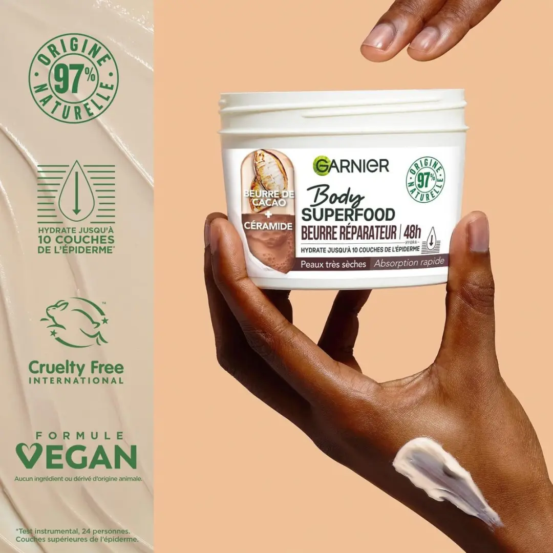 Garnier Body Superfood Body Butter 380ml - Vegan