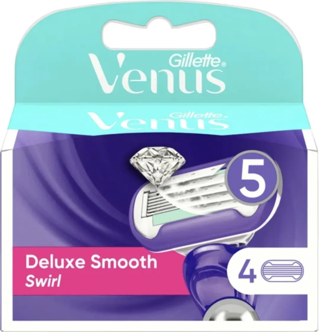 Gillette Venus Deluxe Smooth Swirl Scheermesjes