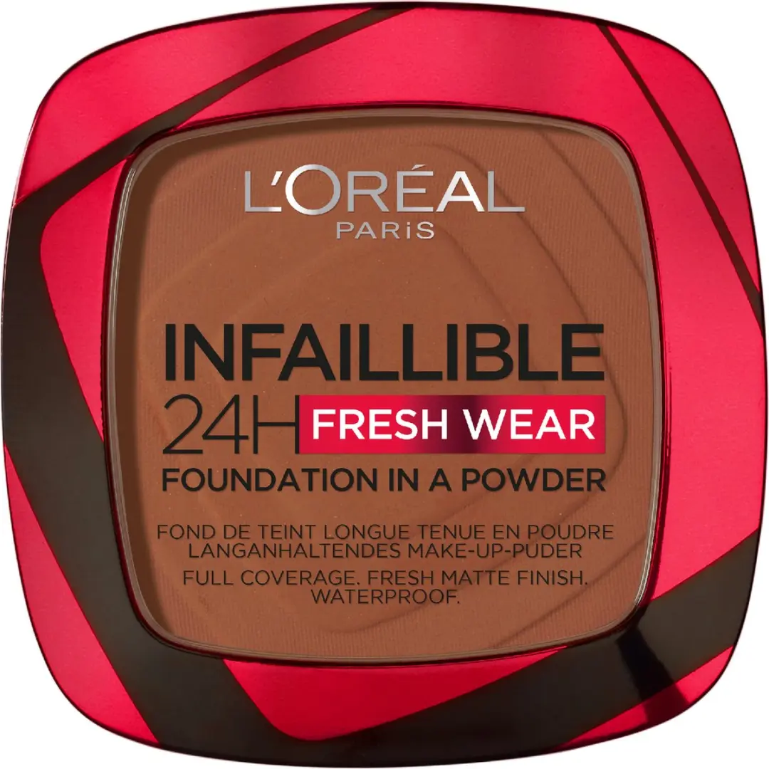 L'Oréal Paris Infaillible 24h Fresh Wear Foundation Poeder 375 Deep Amber