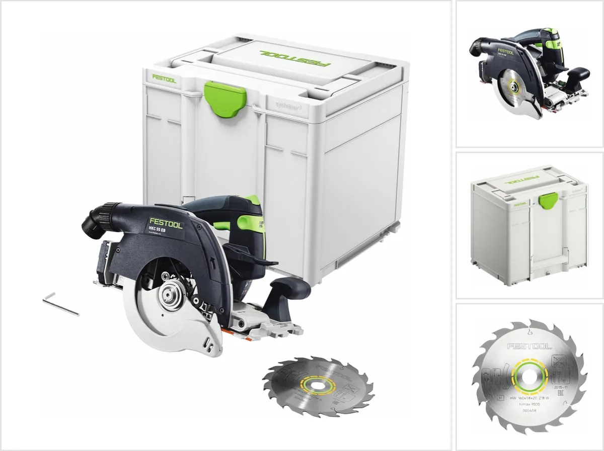 Festool HKC 55 EB-Basic Pendelkapzaag 160mm
