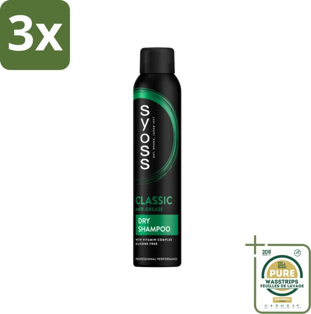 SYOSS AntiGrease Droogshampoo 600ml