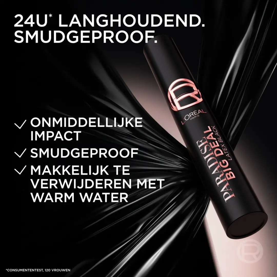 L'Oréal Paris Paradise Mascara Zwart - 9.9ml