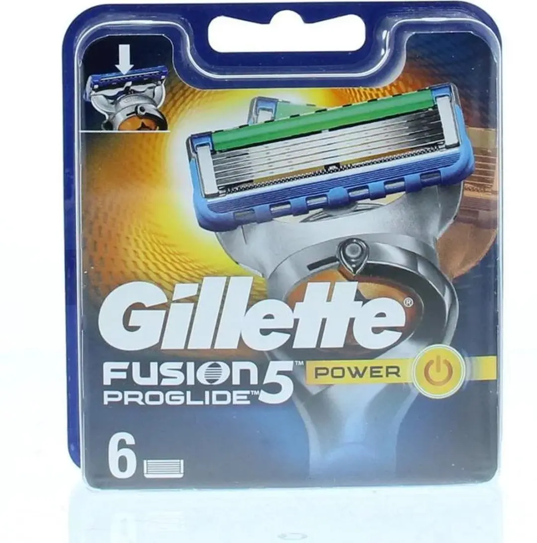 Gillette Fusion 5 Proglide Power Scheermesjes - 6 Stuks - afbeelding 2 van 2