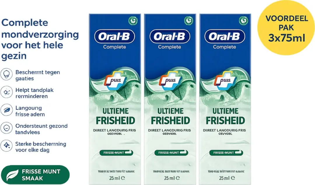 Oral-B Complete Ultimate Fresh Tandpasta 225ml