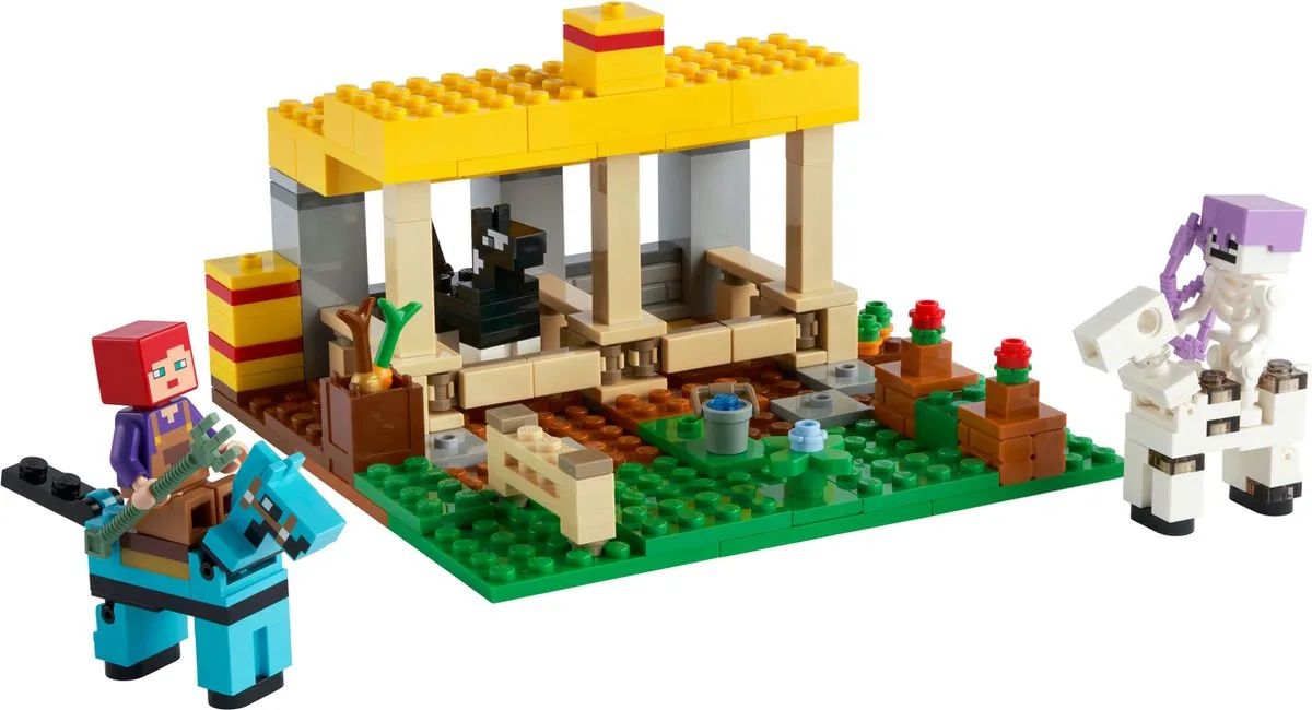 LEGO Minecraft De Paardenstal 21171 - Multikleur