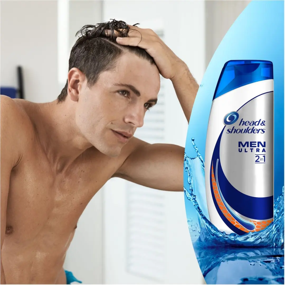 Head & Shoulders Men Ultra Anti-Haaruitval 2in1 Shampoo - 6x225ml