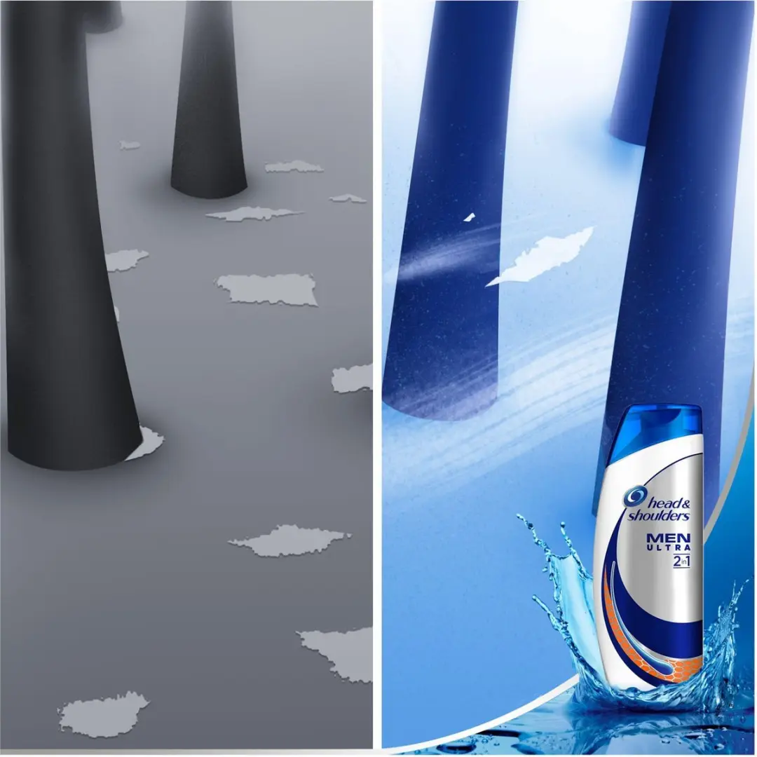 Head & Shoulders Men Ultra Anti-Haaruitval 2in1 Shampoo - 6x225ml
